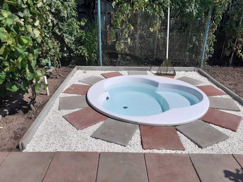 Cadă / piscină îngropata rotundă