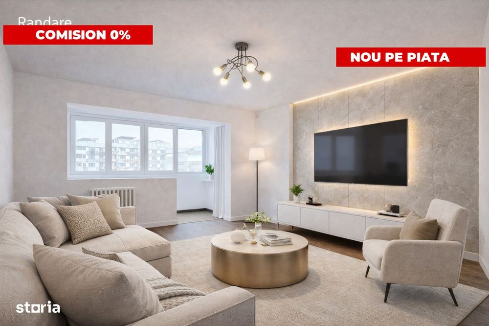 3 CAMERE Premium I 75 MP I TITULESCU I RENOVAT I Design Modern I 0% Co — fotografia 1