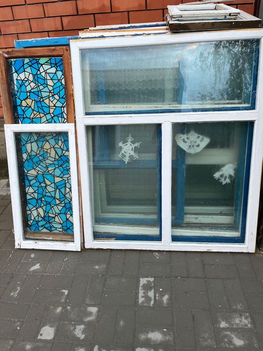 Продам деревянные окна б/у