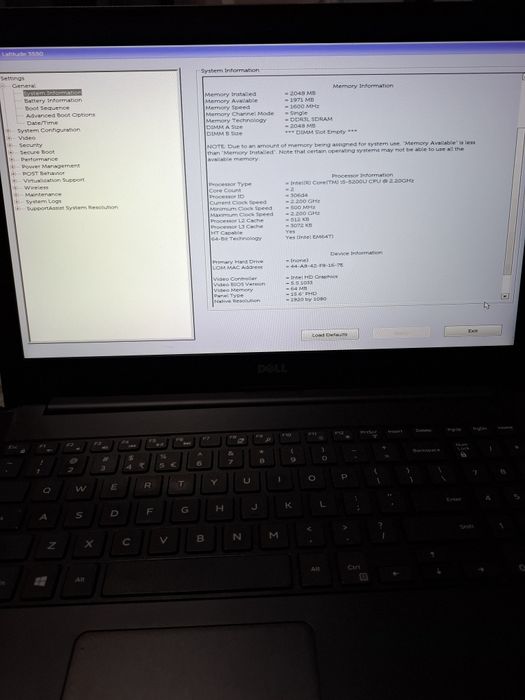 Laptop Dell i5 3550 Full HD