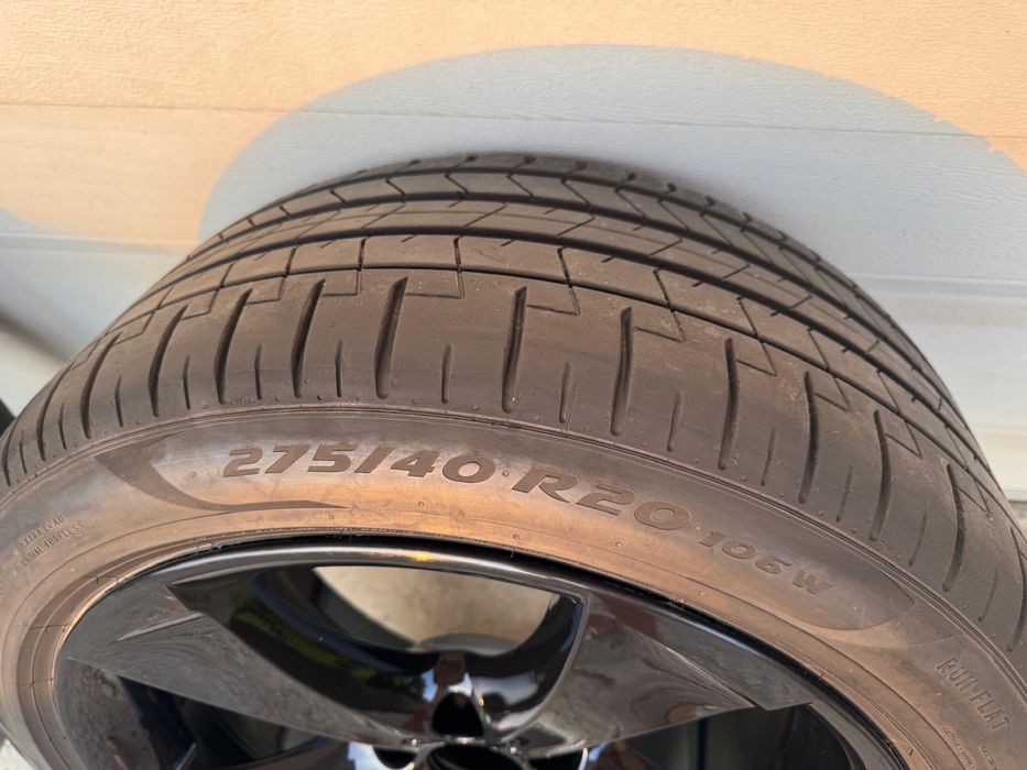 Jante bmw 20' pentru x6 x5 cu cauciucuri Pirelli