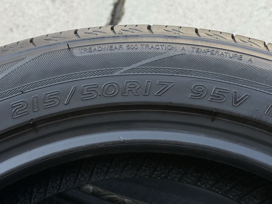 215|50 R17. Комплект летних шин.