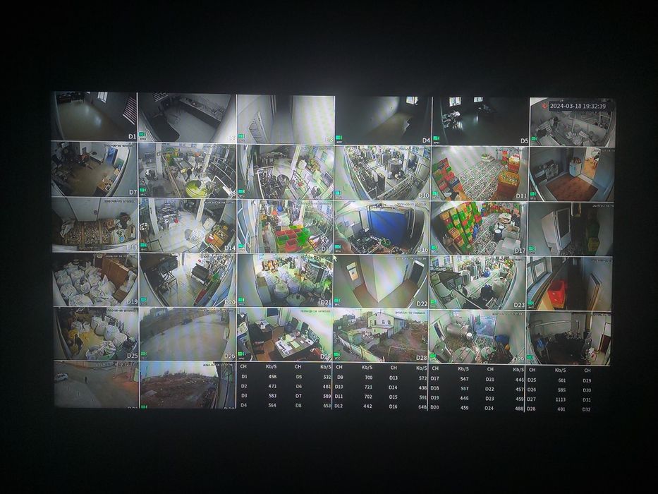 Установка камера