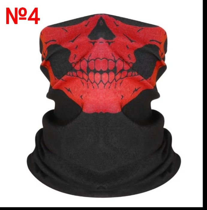Зимни Маски с лице - череп, бандана, зимна маска, зимен шал, маска