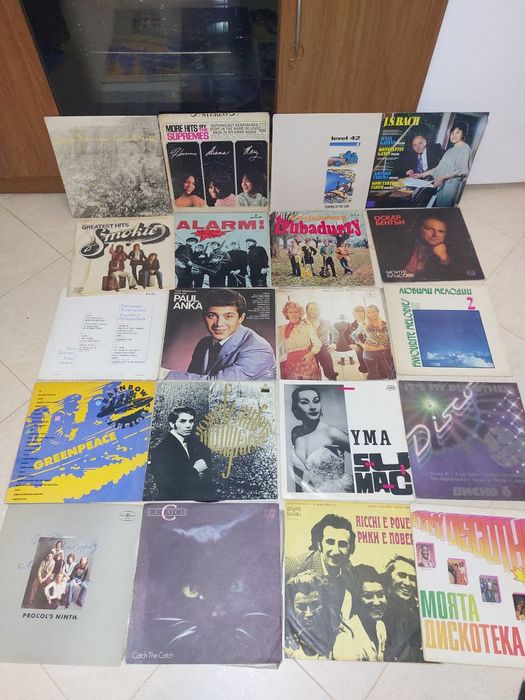 Грамофонни плочи пазени колекционерски