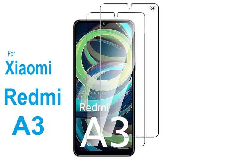 НОВ дисплей за Xiaomi Redmi A3 23129RN51X и 3 броя стъклени протектори