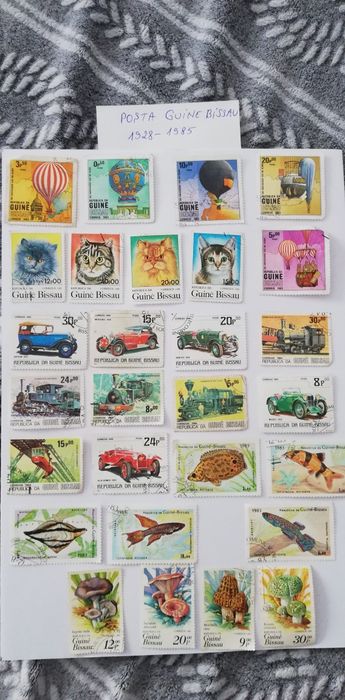 Timbre vechi din mai multe țări