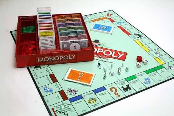 Jenga-Джанго, Кто Я, Ловушка для пингвина, Уно, Монополия.