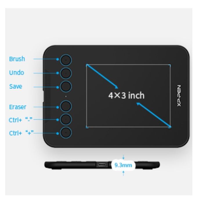 Графичен таблет XP-PEN Deco Mini4
