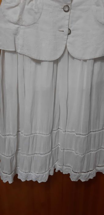 Костюм/СЕТ- САКО Rosi Fashion с Финна Бродерия+ПОЛА Шармантна!НОВ!