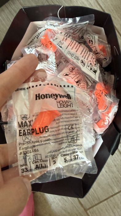 Тапи за уши Honeywell Howard Leight Max, 168 двойки