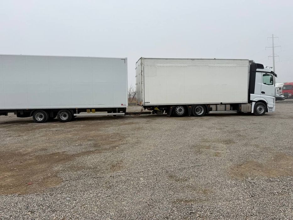 Mercedes Actros 2545 + прицеп Сотилади