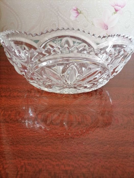 Салатница хрусталь СССР