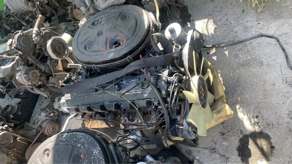 Двигатель из Европы. Мерседес 103. 2.6 3.0