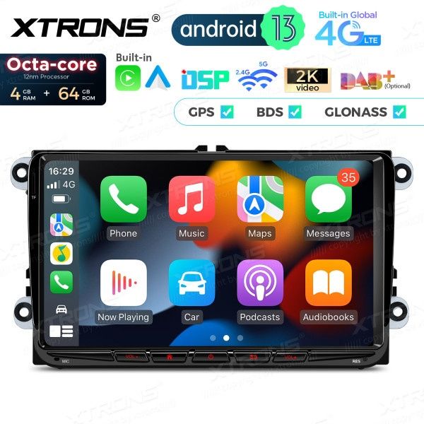 Navigatie Xtrons Android 4gb ram VW Golf Passat Skoda Seat noua sigila