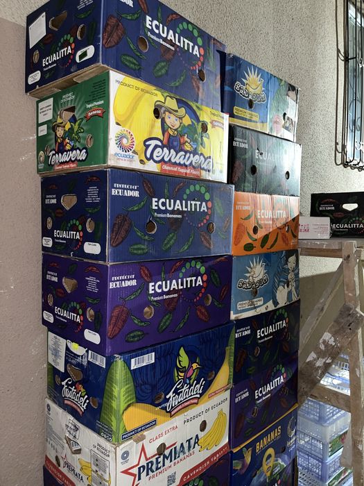 Коробки от бананов