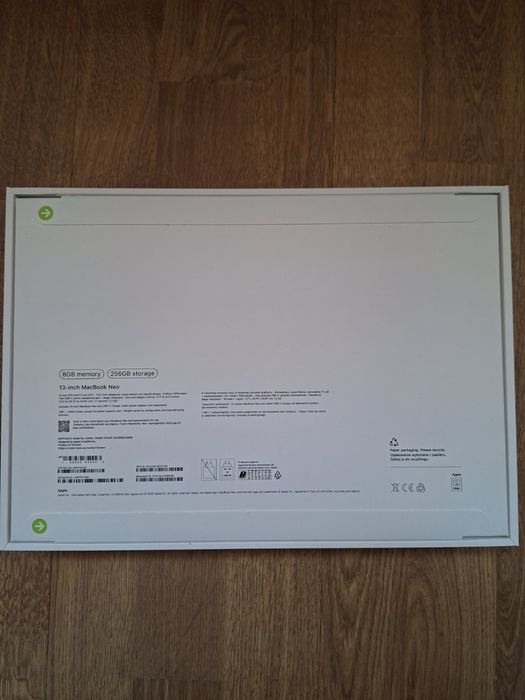 APPLE MacBook NEO 13" А18 PRO 8 256GB