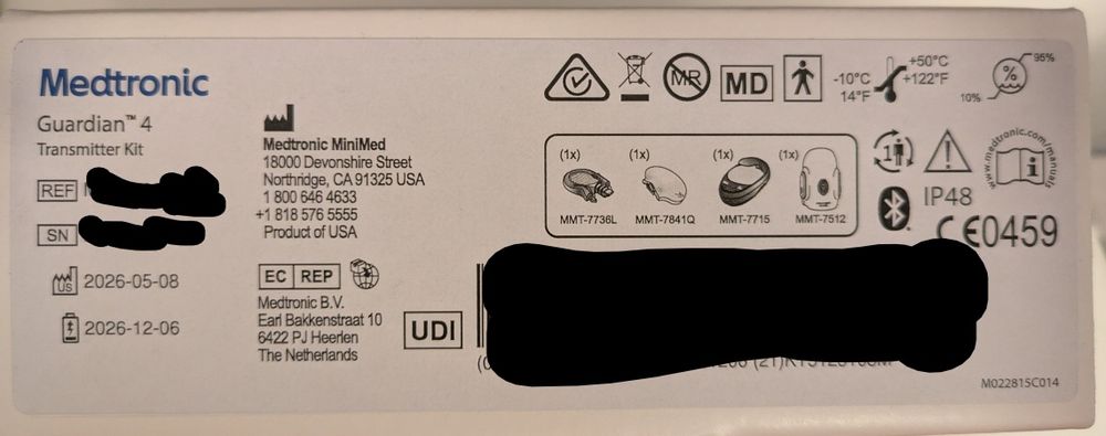 Medtronic System Guardian 4 sigilat