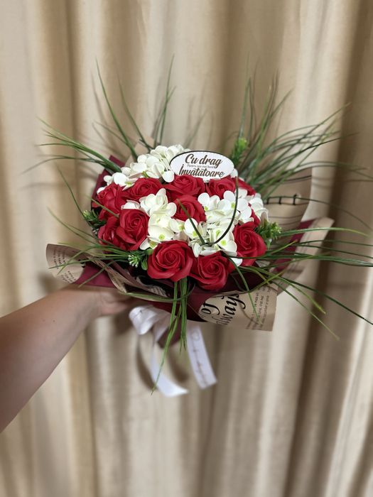 Buchete din trandafiri de sapun