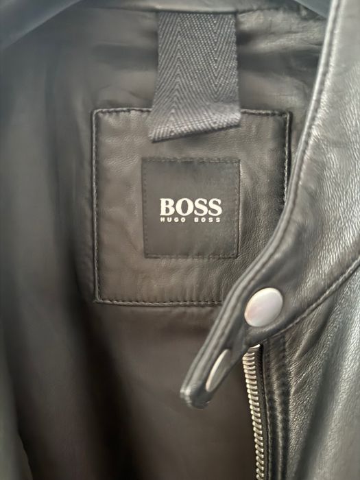 Мъжко кожено яке Hugo Boss
