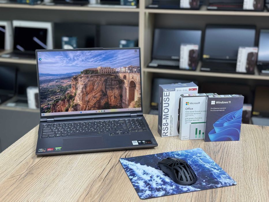 Lenovo Legion 5 Pro • Ryzen 7‑6800H • 16ГБ • RTX 3060-6ГБ • 1TB SSD