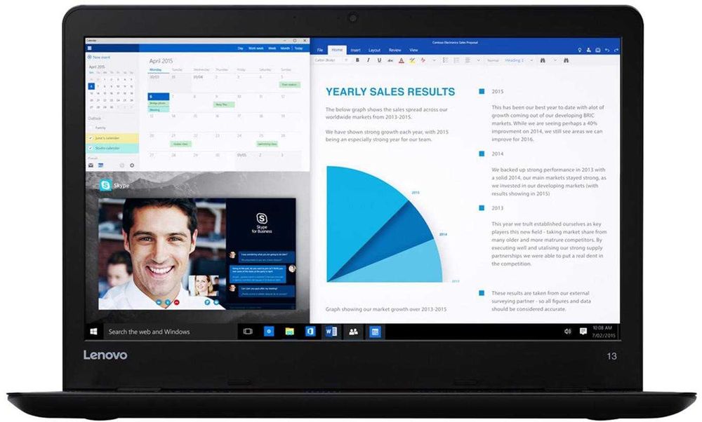 Лаптоп Lenovo ThinkPad 13 I3-7100U 8GB 128GB SSD Windows 11 ГАРАНЦИЯ
