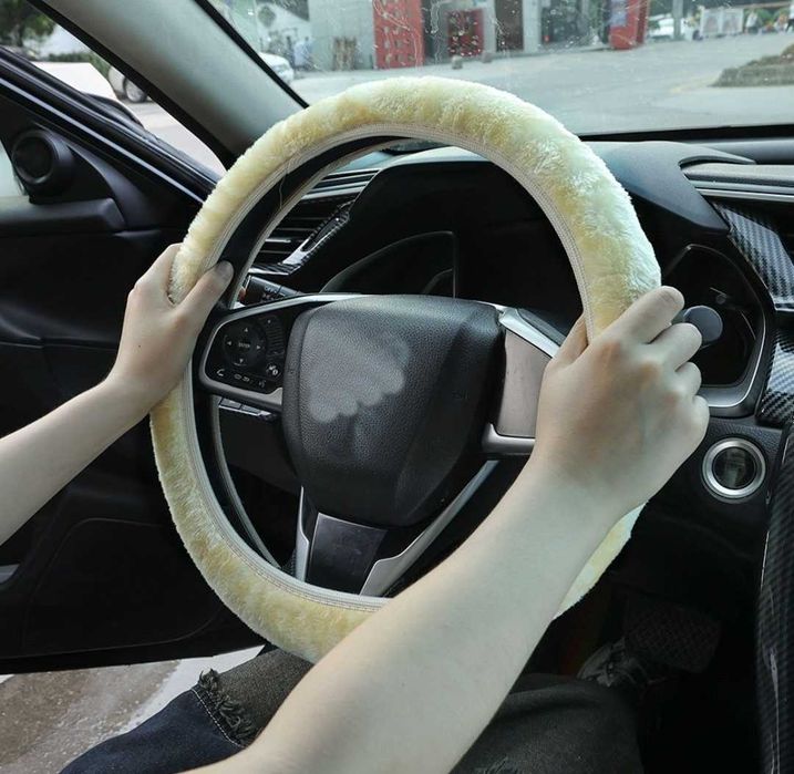 Husa Volan Blăniță Puf , Husa volan universala cadou iubita sotie