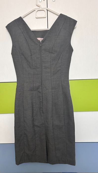 Сив костюм ХМ/ H&M рокля и сако