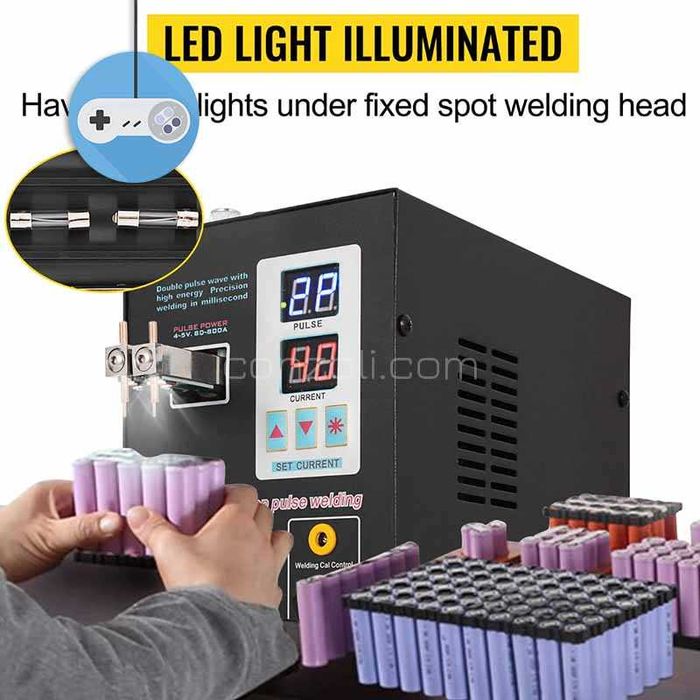 ПРОМОЦИЯ! Станция за точково заваряване Sunkko 737G, 2.8кW, 800A