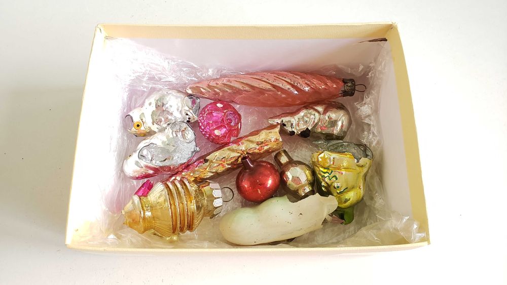 Советские ёлочные игрушки