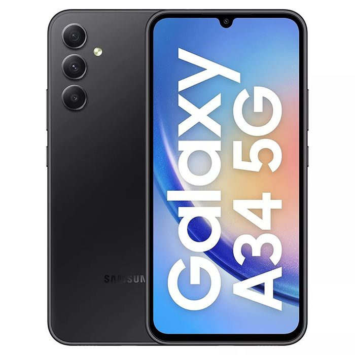 Samsung Galaxy A34 (5--G) Qora.