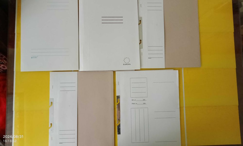 Dosar / dosare plastic cu sina dosare carton hartie cu sina