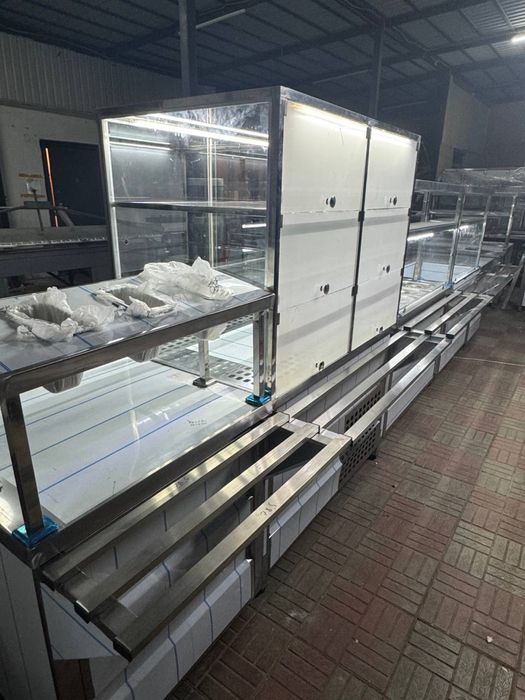 Линия раздачи мармит для первых/для вторых