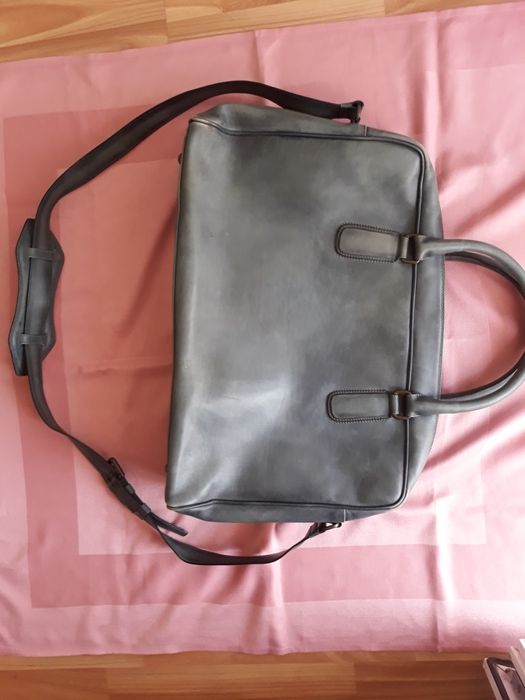 Vand geanta,Firma WHY Denis,din piele naturala pt Leptop