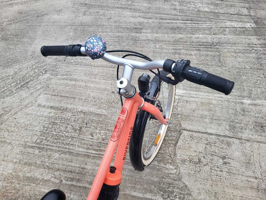 Bicicletă Riverside 500 20'' corail copii 120-135 cm