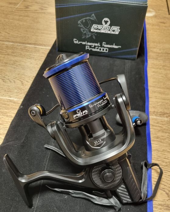 SET Feeder FL Strategist Super Distance 3.90 180g + Mulineta Strategis