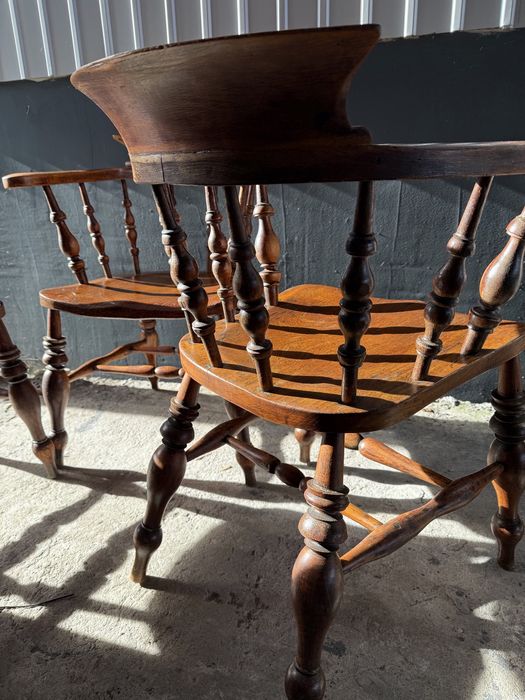 Антикварен капитански стол / Англия / 19-ти век