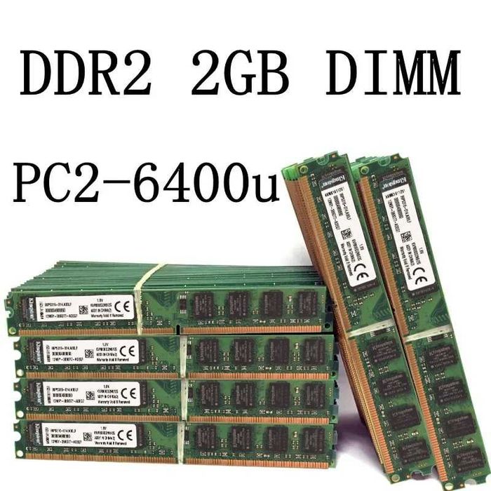 НОВИ!!! 2GB DDR2 800MHz Ram