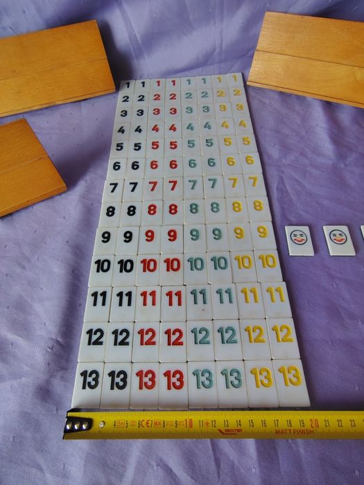 Joc remi vechi din lemn