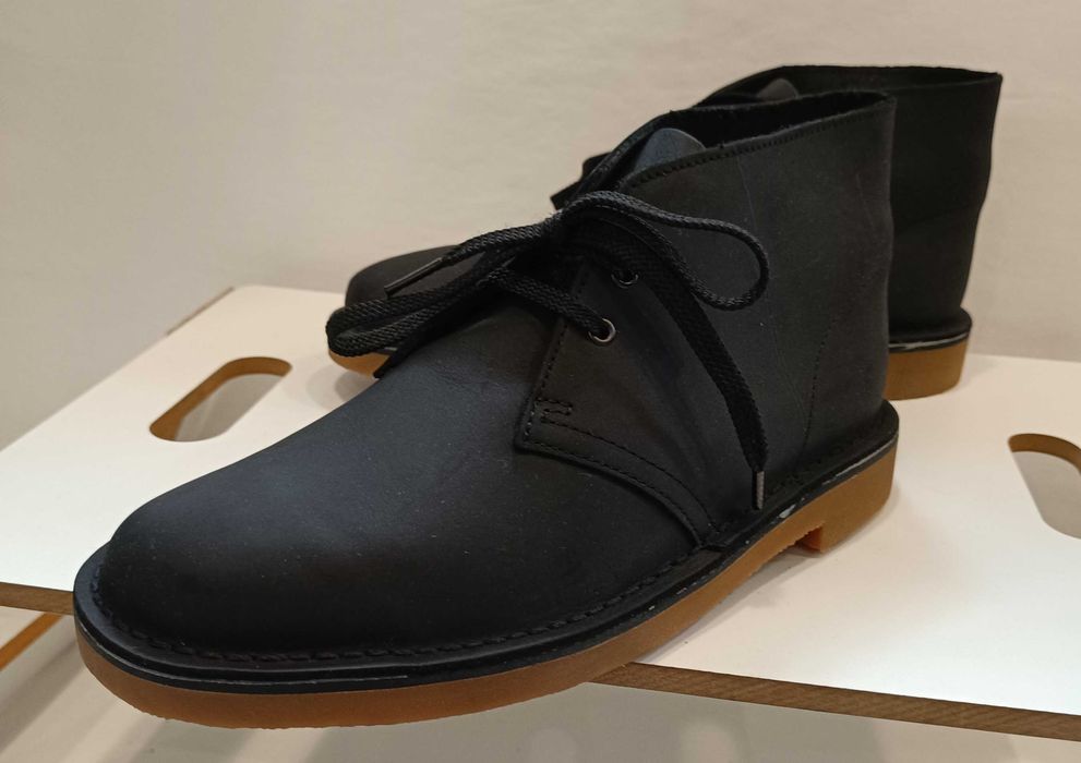 Ghete chukka 40 premium Clarks NOI piele naturala moale