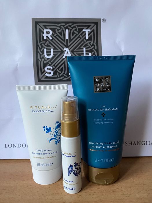 Set exfoliant de corp de la The Rituals - Nou