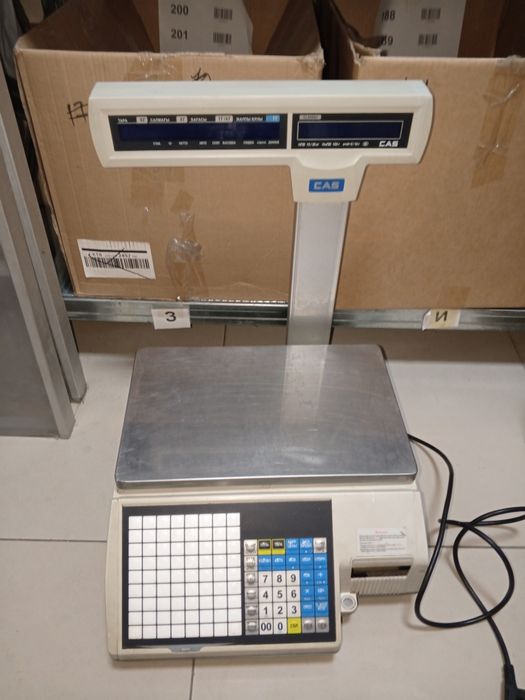 Весы торговые cas cl5000j-30ip