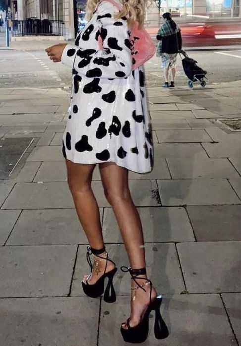 Високи обувки на платформа