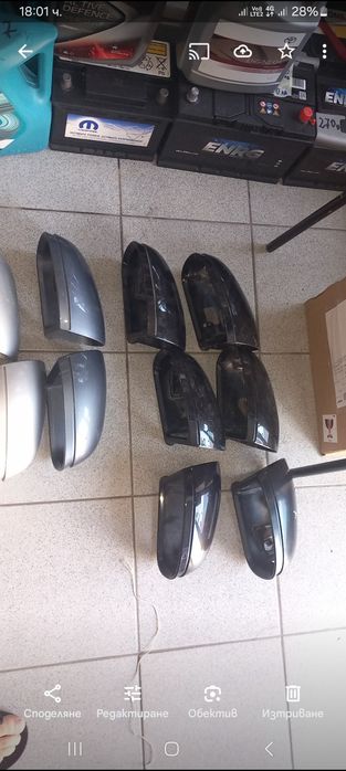 Огледала за w211 ,w203 със бягащи мигачи