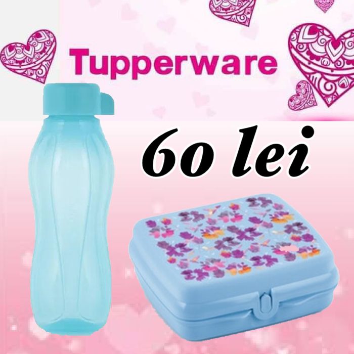 Set Pahar NC cu tartă Tupperware