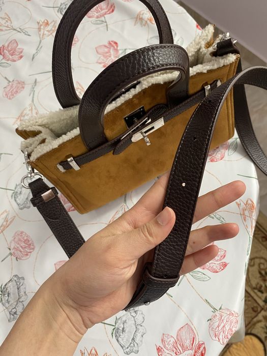 Сумка замшевая.