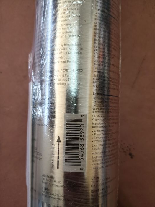 Pentair Everpure i2000 Everpure i2000 Filtru Profesional Mașină De Gheață 0,5 μm