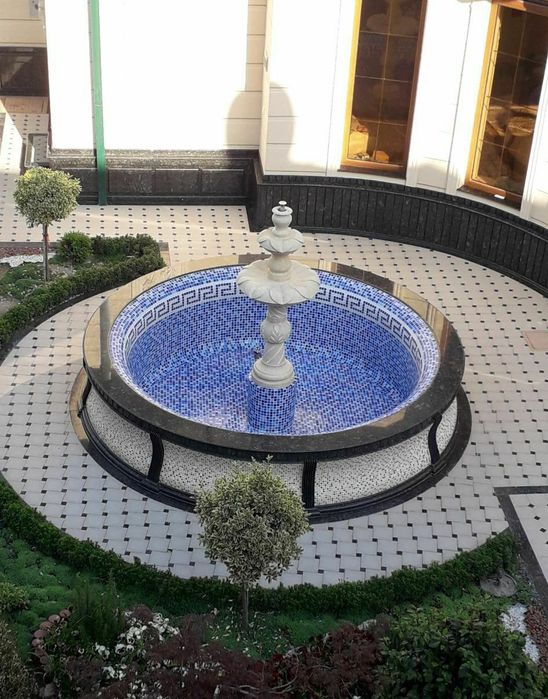 Бассейн,фонтан,шаршара киламиз!