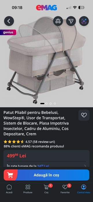 Patut pliabil bebelusi