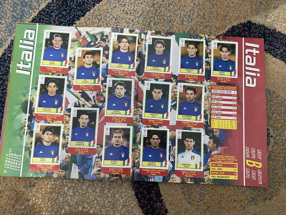 Panini Euro 2000. 100% Completed Sticker Album. Superb!!